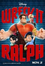 "Wreck-It Ralph" movie poster, Disney Animation copyright